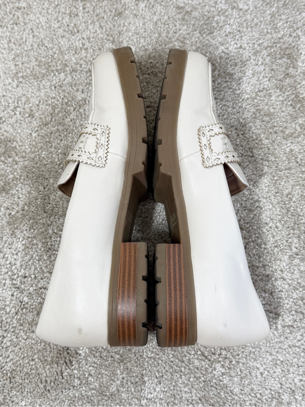 Life Stride Women’s London Loafers Slip On Shoes Comfort in Bone White 7 - Picture 6 of 13